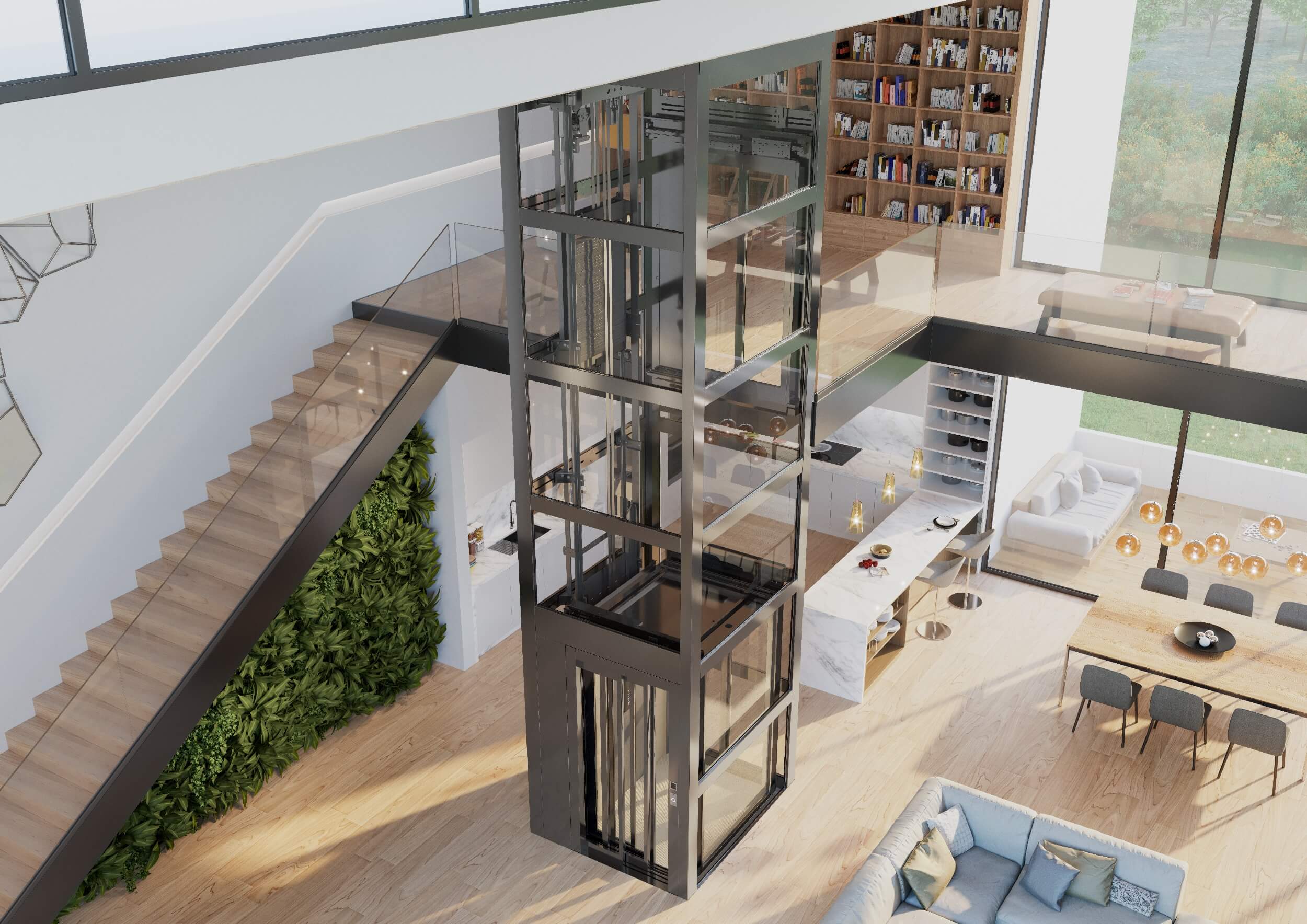 compact-home-lifts-sydney-australia-elite Modern Compact Home Lifts